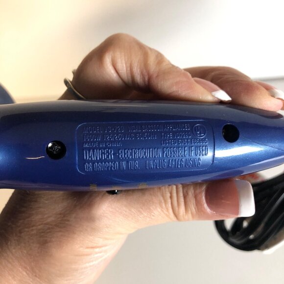 Vidal Sassoon 1600 Hair Dryer Diffuser Attachment Dual Voltage Settings Vintage - Picture 7 of 8